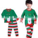 Cheap Wholesale Fashion Nightwear Cotton Kids Christmas Pajama Sets thumbnail-5