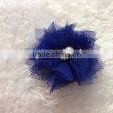 Wholesale Baby Girl Hair Accessory Chiffon Flower Child Head Flower No Clip thumbnail-2