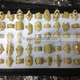 Fashion Various Shape Gold Giltter Rings Collection Fashion Sparkling Rings for Woman Best Cheap Rings for Promotion thumbnail-1