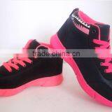 2017 Black PU Upper Pink Outsole New Model Shoes Women thumbnail-2
