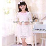 2014 New Arrival Baby Kids Children's Girls Long Sleeve Lace Princess Dress With Belt SV012213 # thumbnail-2