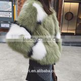 100% real fox fur coat 2016 new design woman short fox fur jackets for winter warms brand design
