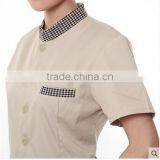 Custom Perfect Fit Chinese Restaurant Nice Design Hotel Housekeeping Uniform in Guangzhou thumbnail-4
