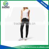Latest Design Custom Made Black Color Women Elastic Waist Band Jogger Pants, Gym Pants Fitness thumbnail-4