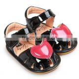 Heart Design Leather Baby Shoes, Leather Sandals for Baby thumbnail-6