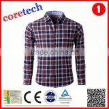 Newest Popular Red Plaid Shirt Flannel Man Factory thumbnail-2