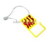Custom Garment Accessories Plastic Hang Tag
