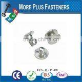 Made in Taiwan Golden Color Binding Screw thumbnail-4