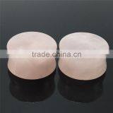 Bulk Rose Quartz High Polished Organic Stone Ear Expander Stone Ear Stretcher thumbnail-2