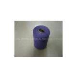 Colored Purple Spinning Recycled Polyester Yarn for Ne 16/1- Ne 40/1