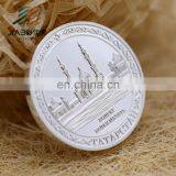 Top Polish Medallion Coin Maker in China Souvenir Commemorative 3D Zinc Alloy Casting French Silver Coin With Your Own Logo thumbnail-4