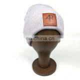 Custom Made Your Own Logo Embroidery Knit Beanie With Pom Pom thumbnail-4