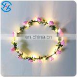 2017 Beautiful Lighted Plastic Flower Garland Grown thumbnail-2