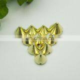 Hot Sell uv Plated Acrylic Spike Studs Sew on or Glue on thumbnail-1