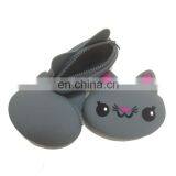 Kawaii Fox,cactus and Strawberry Shape Zipper Round Coin Bag Promotion Silicone Wallet Purse thumbnail-6