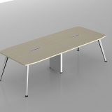 New design modern office conference table for 6 person