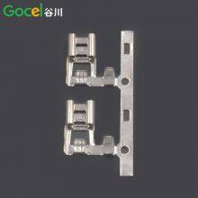 6.3 Flag Plug Spring Horizontal With Brass Tin Plated Terminal Block 250 Flag Plug Spring Plug-in Connector thumbnail-4