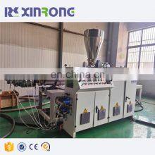 Xinrong SJSZ Series Twin Screw Extruder Manufacturer Pvc Pipe Machine Pvc Pipe Extrusion Line thumbnail-3
