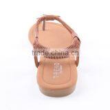 Shiny Upper Material Sequined Wholesale Ladies Sandals Factory Made in China thumbnail-5