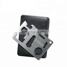 Factory Supply Attractive Price 11-in-1 Credit Card Survival Multi Tool