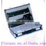 Office Aluminum Briefcase,carry Laptop Combination Lock Attache Case With New Design