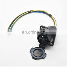 China Factory 16A 32A SAE J1772 Type 1 Vehicle Inlets 120V/240V AC EV Charger Socket With 0.5m Cable thumbnail-2