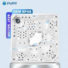 JOYEE OEM New Desgin Hydro Whirlpool Acrylic Balboa System Spa Tub With 5 Persons Hot Tub thumbnail-5