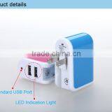 Samples Are Available Customized Logo Printed 5V 2.1A Usa Wall Usb Charger thumbnail-1