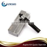 2016 Wholesale Authentic Aspire k4 vaporizer pen Aspire K4 Quick Start Kit