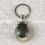 Real Bug Flower Sea Horse Scorpion Wholesale Stainless Steel Key Chain thumbnail-1