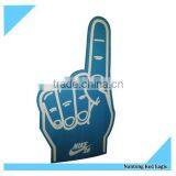 customer sports cheering foam hand finger sponge