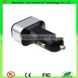 Mini Size High Quality DC 12V-24V Car Charger for Iphone 3Ports Battery Charger for Mobilephones