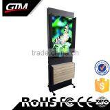 Professional Factory Free Standing Display Shelves Tv Show Screen