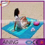 HDPE Blue Color Beach Mat thumbnail-2