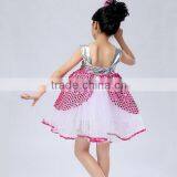 Latest Children Kids Ballroom Sequin Dress Latin Dance Costume Modern Dance Costumes Children thumbnail-5
