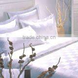 Hotel Embroidered Cotton Stripe Bed Sheet Sets