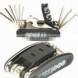 Germany 16-in-1 Multifunctional High Quality Alloy Steel Cycling Bicycle Repair Tools Black Bike Combined Tool thumbnail-2