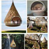 Swing Hanging Chair Patio Bed Adult Rattan Bamboo Nest Outdoor Garden Swing Quality Choice thumbnail-5