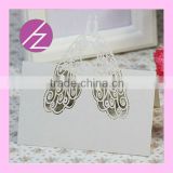 New Arrived Laser Cut Place Card Holder Table Seat Card for Wedding Decoration ZK-46