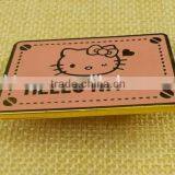 2015 New Arrive Retangle Shape Enamelled Metal Badgs For Shoe and Handbag--15669 thumbnail-3