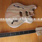 Musoo Brand Project Electric Unfinish Guitar Without Parts(k15)