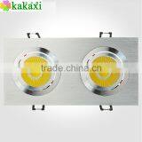 2 Light LED Ceiling Light Grille Lamp 6w 10W 14w 20w LED Downlight