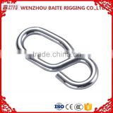 Carabiner Manufacture Stainless Steel Aisi 316 304 Rope Shortening Without Tongue Zind Plated Cheap Price New China Products