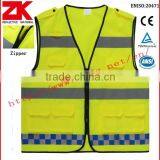 Manufacturer Yellow Safety Vest With Multi Pockets thumbnail-3