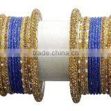 Indian Gorgeous Indian Party Wear Wedding Multi Color Bangle For Girls & Women thumbnail-2
