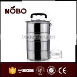 Classic Stainless Steel 2/3/4 Layers' Food Carrier thumbnail-2