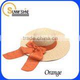 SUNNY SHINE Wholesale Straw Floppy Hats Custom Hawaii Fashion Paper Straw Hat thumbnail-1