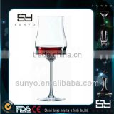 Durable Wide Mouth tulip shape Glass Wine