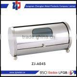 New Style Low Cost Durable High Quality French Stainless Steel Bread Box thumbnail-1