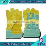 10.5 Inches Full Palm Cow Split Electrical Safety Gloves thumbnail-1